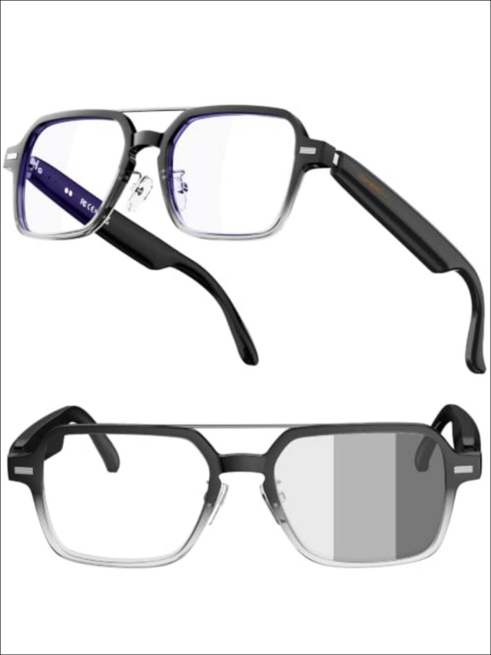 Smart Glasses Photochromic Lens Bluetooth Open-Ear Audio